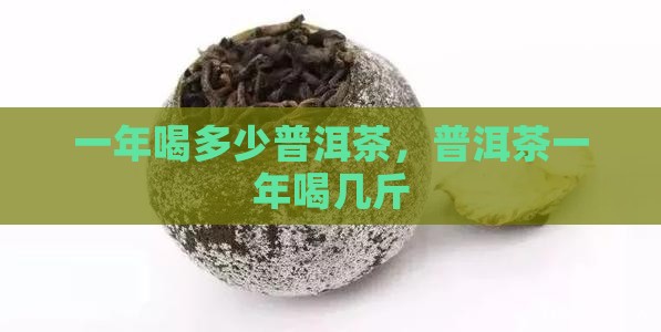 一年喝几斤普洱茶